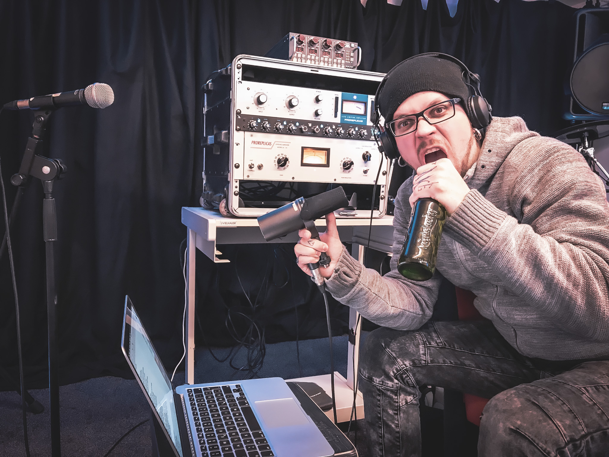 Chris Gesangsaufnahmen