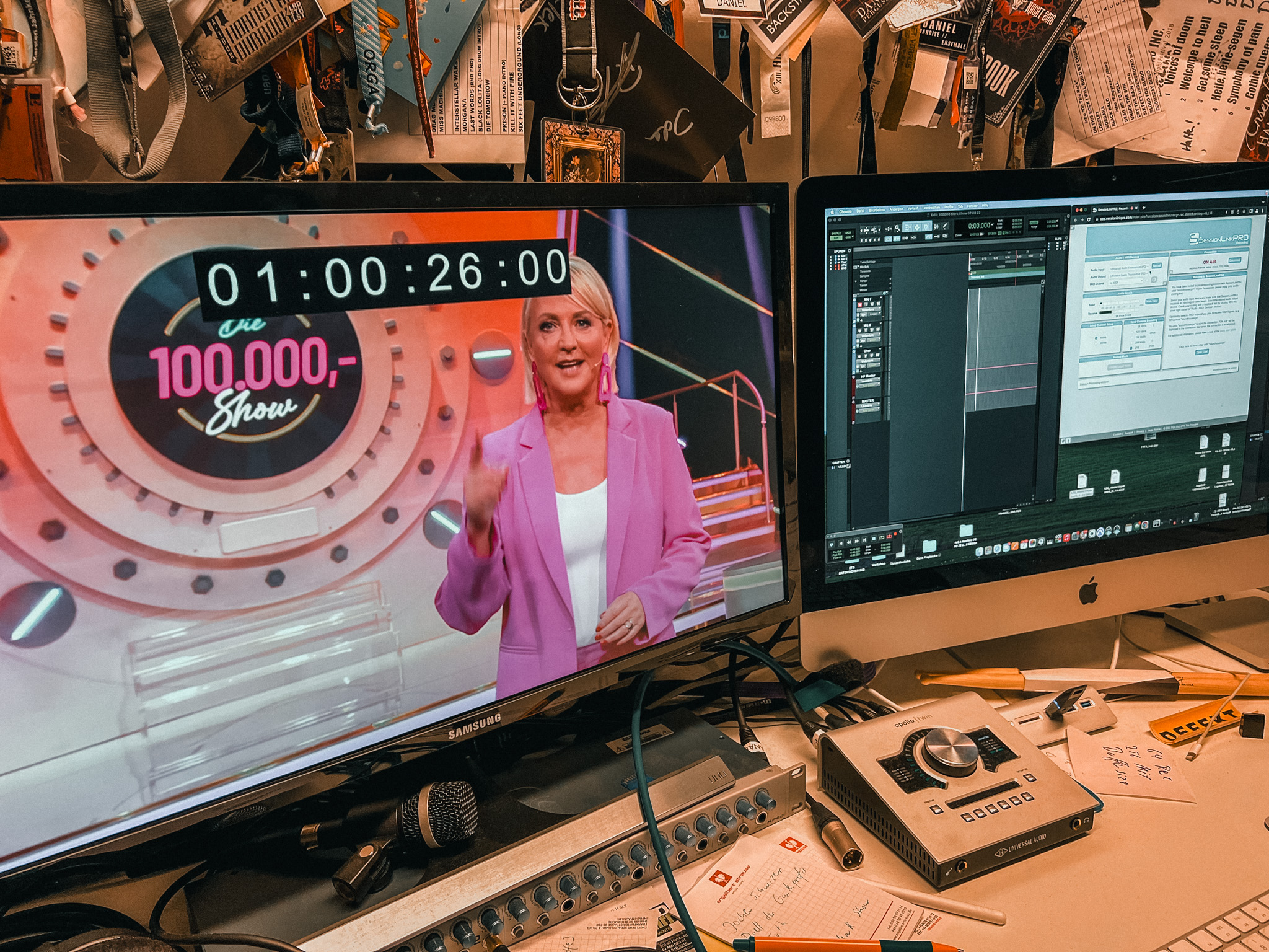 Sprachaufnahmen 10000 Show